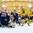 BUFFALO, NEW YORK - JANUARY 2: Sweden's Alexander Nylander #19 attempts to gain control of the puck in front of Slovakia goalie Roman Durny #30, as Marek Korencik #7 and Fabian Zetterlund #28 look on during the quarterfinal round of the 2018 IIHF World Junior Championship. (Photo by Andrea Cardin/HHOF-IIHF Images)

